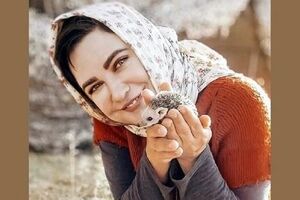 زیبایی خیره کننده لعیا زنگنه را ببینید | خانم هر چی پیرتر میشه جذاب تر شده