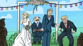 تست هوش | حلقه گم شده داماد دست و پا چلفتی را پیدا کنید و به او کمک کنید