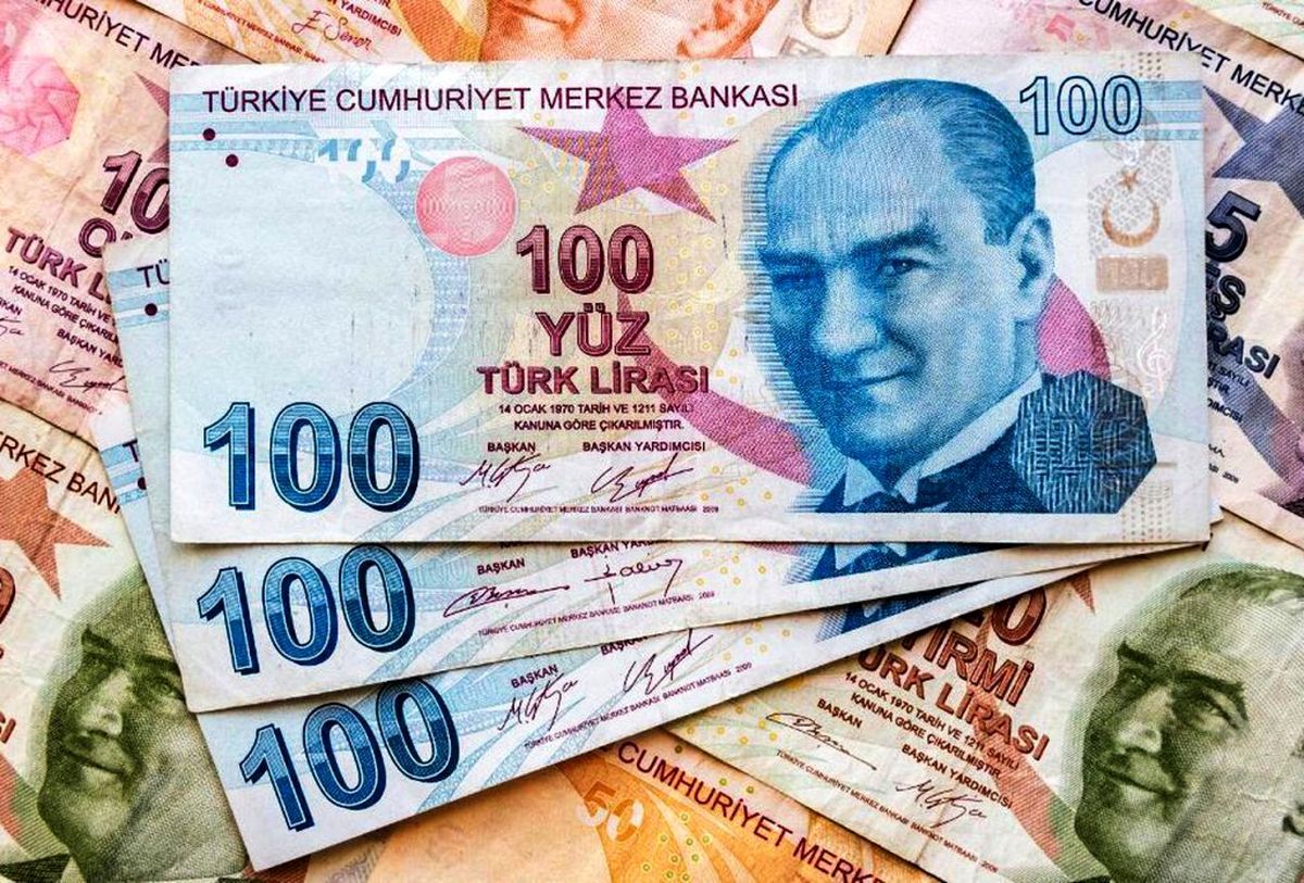 قیمت لیر ترکیه در 25 آبان ماه