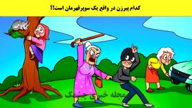 تست هوش | پیرزن با نیروی سوپر قهرمانی رو زیر 5 ثانیه پیدا کنید