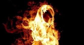 زن شهریاری که اقدام به خودسوزی کرد جان سالم به در برد