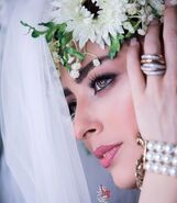  تیپ ناجور نفیسه روشن در روسیه | او در عروسی از خود بی خود شد + عکس 