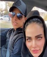 مهدی قائدی از همسرش جدا شد؟ | همسر مهدی قائدی تنها به ایران برگشت