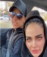 مهدی قائدی از همسرش جدا شد؟ | همسر مهدی قائدی تنها به ایران برگشت