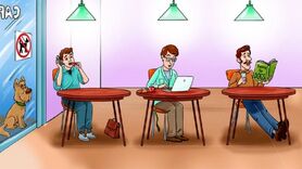 تست هوش | اگر فکر میکنی خیلی باهوش و ریز بینی بگو صاحب سگ کیه؟ + پاسخ تست